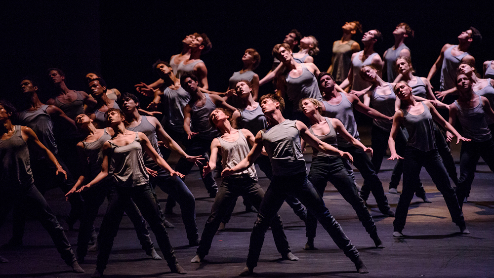 Artists of The Royal Ballet in Flight Pattern. Photo by Tristram Kenton. Courtesy of The Royal Ballet.
