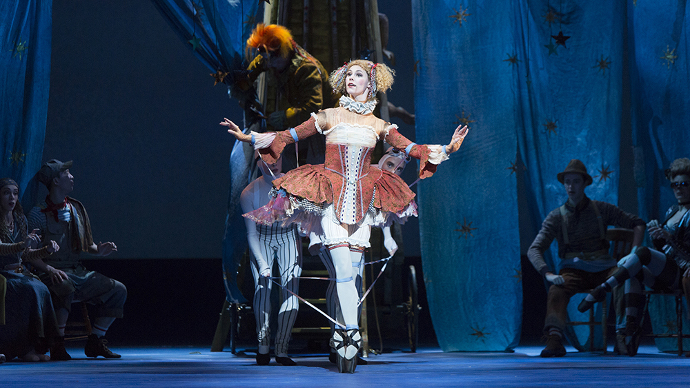 Alexandra MacDonald in Pinocchio. Photo by Aleksandar Antonijevic.