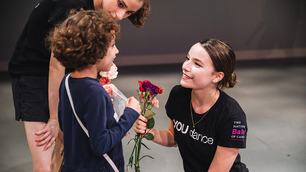 Apprentices and Audience at YOU Dance Relaxed Performance.