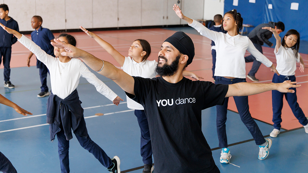 Manpreet Singh Virdi Participants at a YOU Dance Workshop.