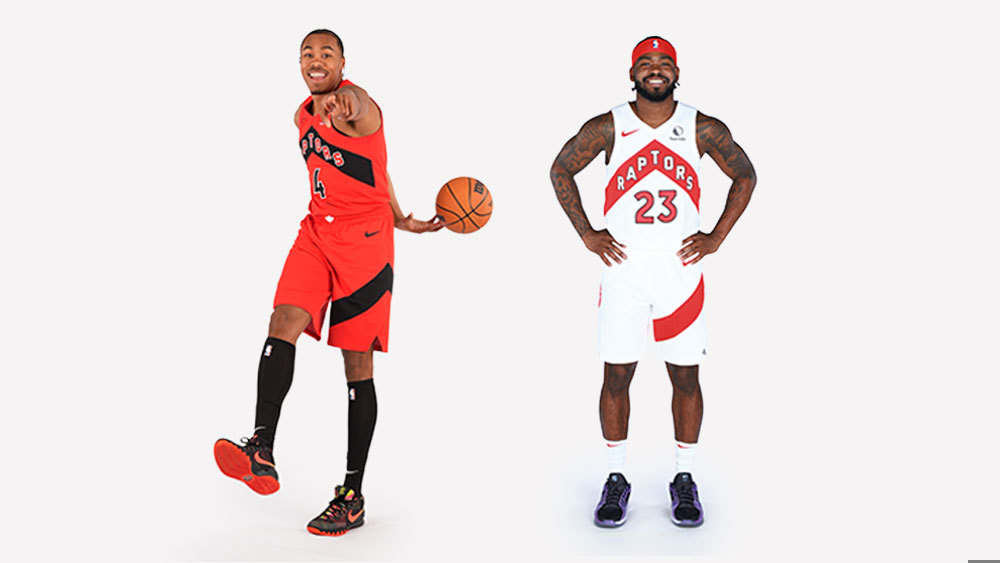 Scottie Barnes and Jamal Shead